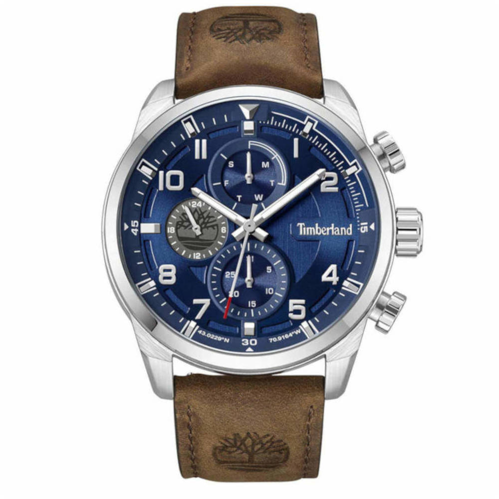 Timberland Henniker II Brown Leather Strap TDWGF2201106 Timberland Henniker II Brown Leather Strap TDWGF2201106