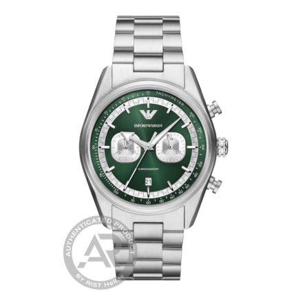 Emporio Armani Racer Stainless Steel Bracelet Chronograph AR11637