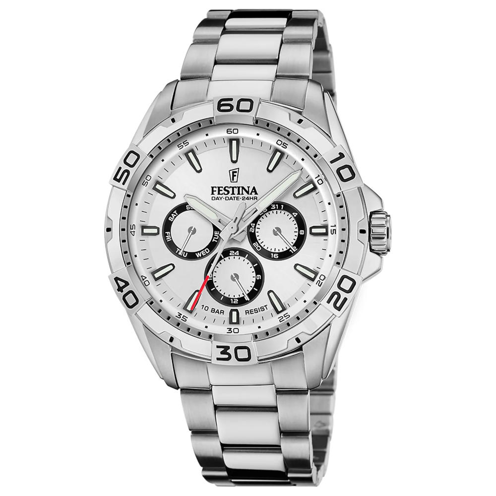 Festina Multifunction Silver Stainless Steel Bracelet F20623/1 Festina Multifunction Silver Stainless Steel Bracelet F20623/1