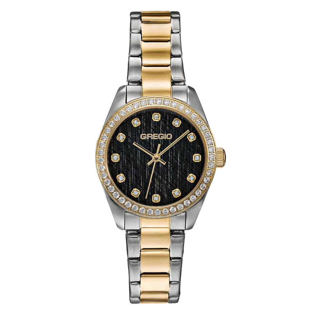 Gregio Nova Crystals Two Tone Stainless Steel Bracelet GR440042 Gregio Nova Crystals Two Tone Stainless Steel Bracelet GR440042