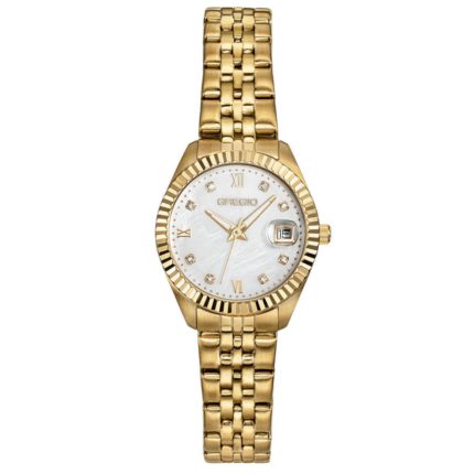 Gregio Mallory Petit Crystals Gold Stainless Steel Bracelet GR480020
