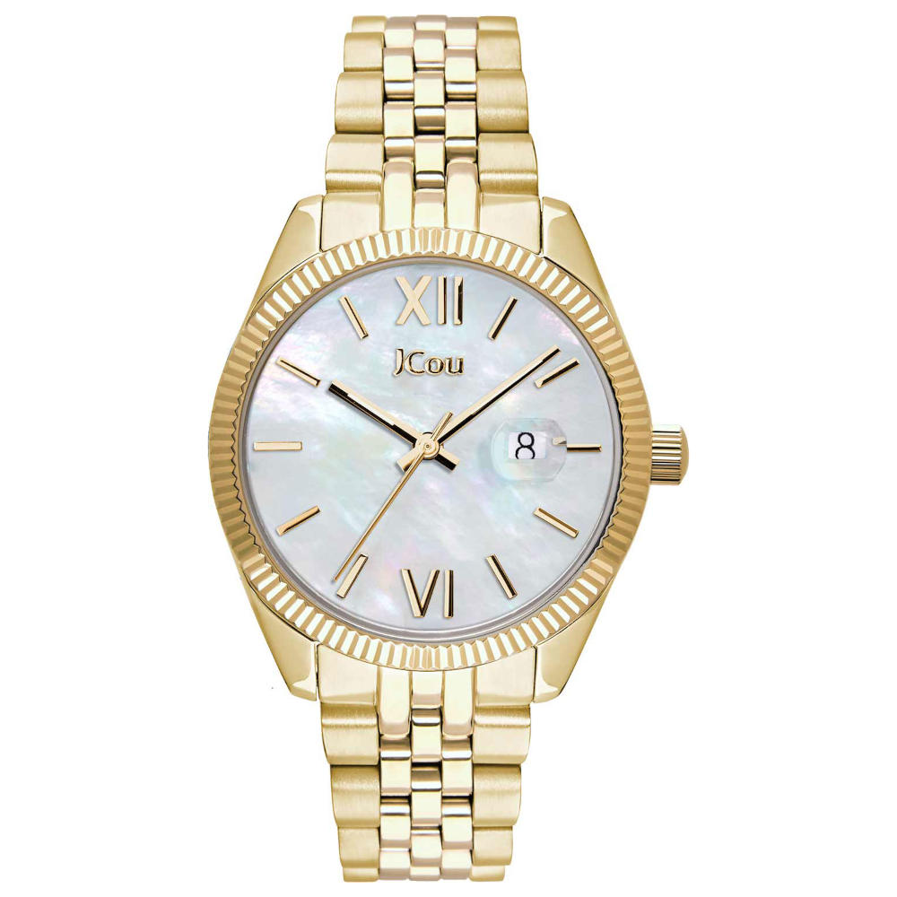Jcou Queen's Mini Gold Stainless Steel Bracelet JU17031-19 Jcou Queen's Mini Gold Stainless Steel Bracelet JU17031-19