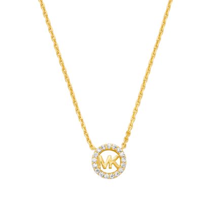 MICHAEL KORS KORS MK ΚΟΛΙΕ ΑΠΟ ΚΙΤΡΙΝΟ ΕΠΙΧΡΥΣΩΜΕΝΟ ΑΣΗΜΙ ΜΕ ΖΙΡΓΚΟΝ MKC1726CZ710