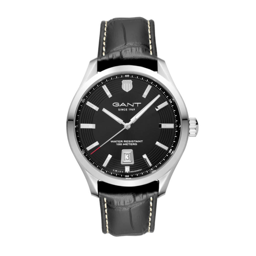 Gant Prestige Swiss Movement Black Leather Strap P415001 Gant Prestige Swiss Movement Black Leather Strap P415001