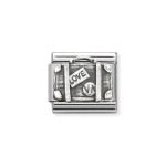 NOMINATION COMPOSABLE CLASSIC LINK SUITCASE IN STERLING SILVER 330101/62