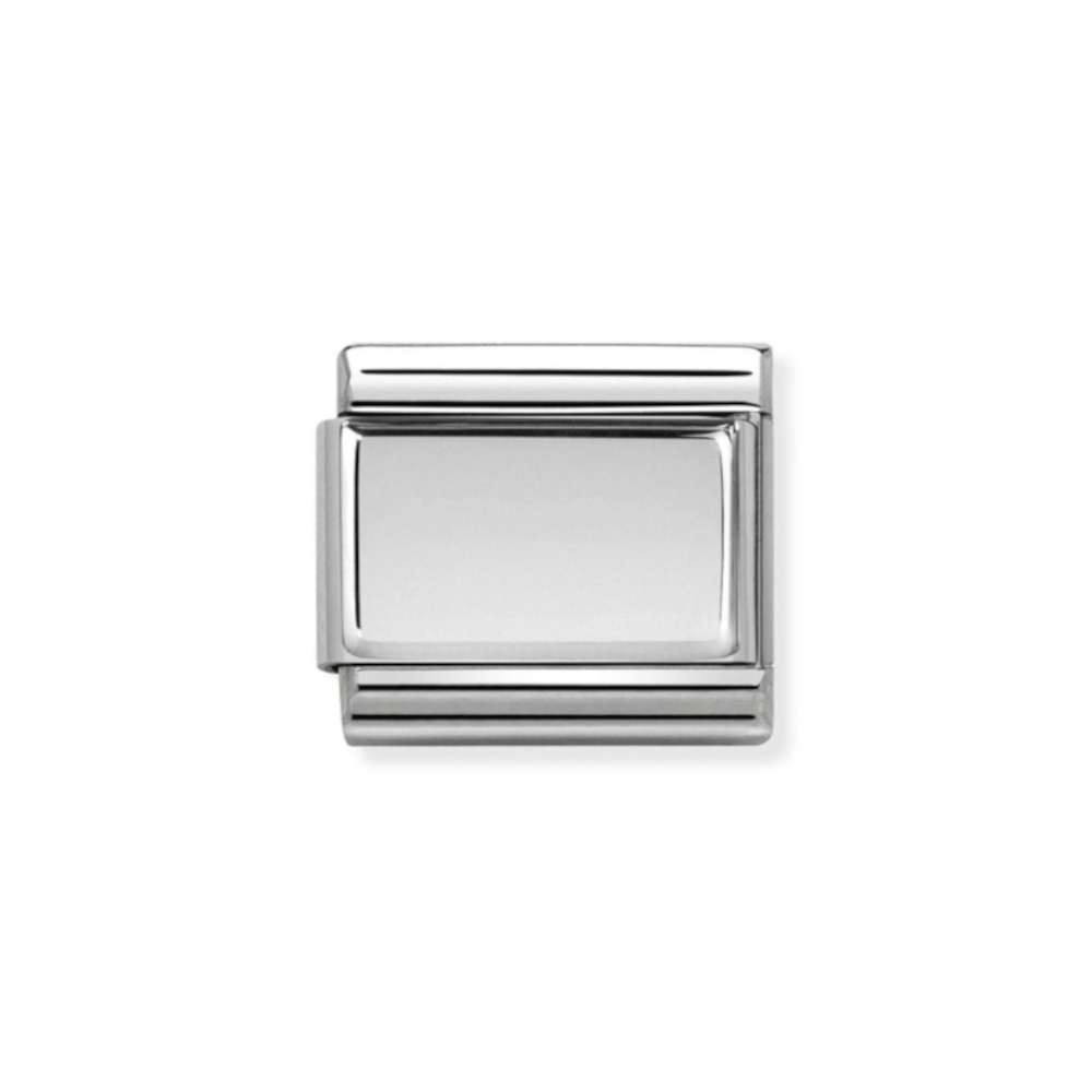 NOMINATION COMPOSABLE CLASSIC LINK IN STERLING SILVER 330104/01 NOMINATION COMPOSABLE CLASSIC LINK IN STERLING SILVER 330104/01