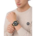 Philipp Plein The Skeleton 2.0 Automatic Black Rubber Strap PWJFA0325