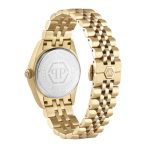 Philipp Plein Date Superlative Crystals Gold Stainless Steel Bracelet PWNFA0525
