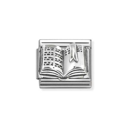 NOMINATION COMPOSABLE CLASSIC LINK BOOK IN STERLING SILVER 330101/85