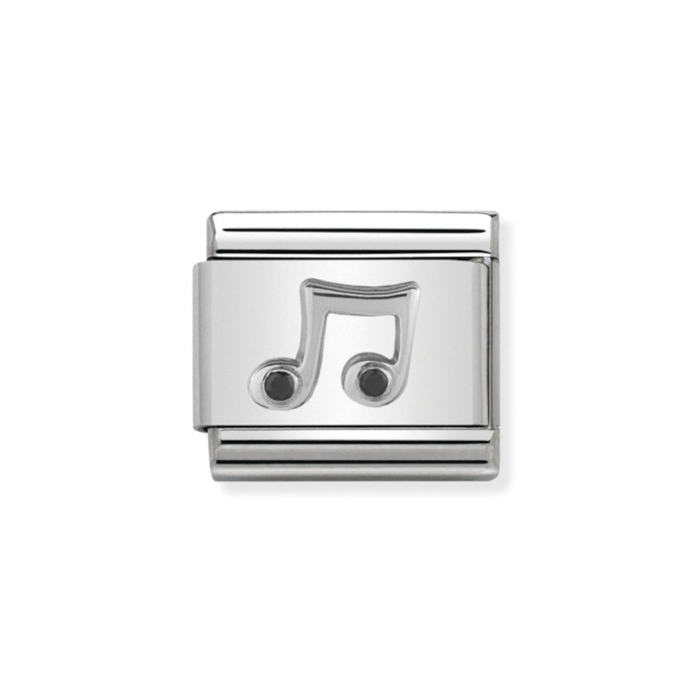 NOMINATION COMPOSABLE CLASSIC LINK MUSIC NOTE IN STERLING SILVER 330311/08 NOMINATION COMPOSABLE CLASSIC LINK MUSIC NOTE IN STERLING SILVER 330311/08