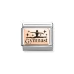 NOMINATION COMPOSABLE CLASSIC LINK GYMNAST IN 9K ROSE GOLD 430111/30