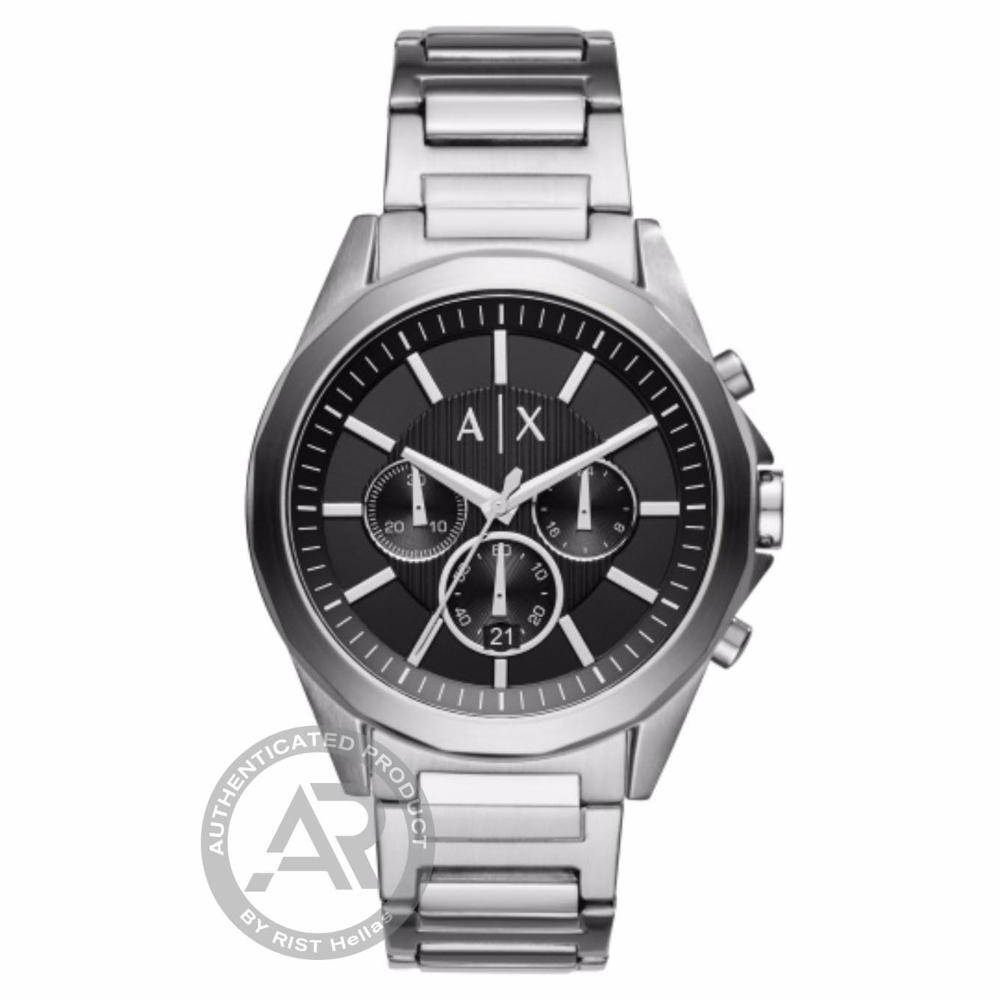 Armani Exchange Drexler Stainless Steel Bracelet Chronograph AX2600 Armani Exchange Drexler Stainless Steel Bracelet Chronograph AX2600