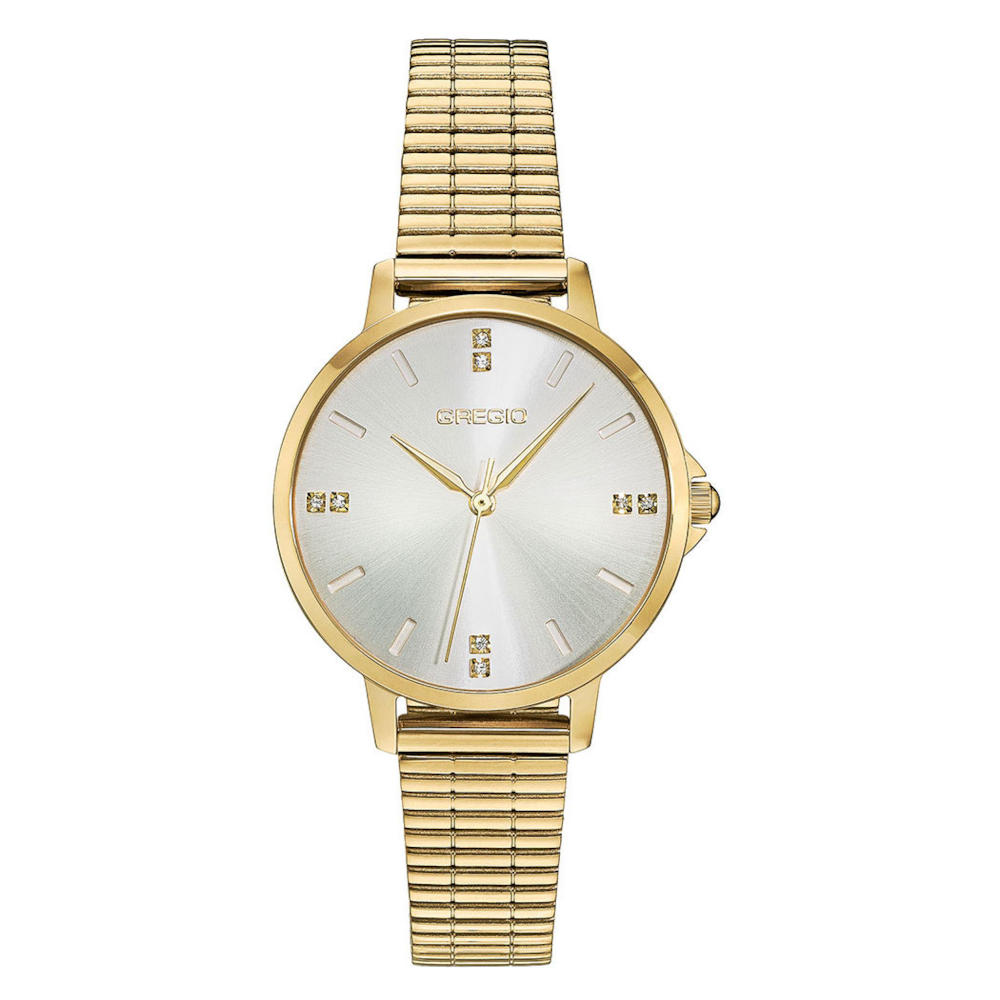 Gregio Sleek Crystals Gold Stainless Steel Bracelet GR470020 Gregio Sleek Crystals Gold Stainless Steel Bracelet GR470020