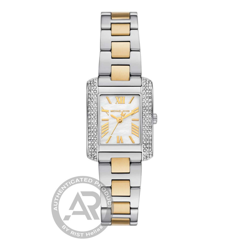 Michael Kors Emery Crystals Two Tone Stainless Steel Bracelet MK4882 Michael Kors Emery Crystals Two Tone Stainless Steel Bracelet MK4882