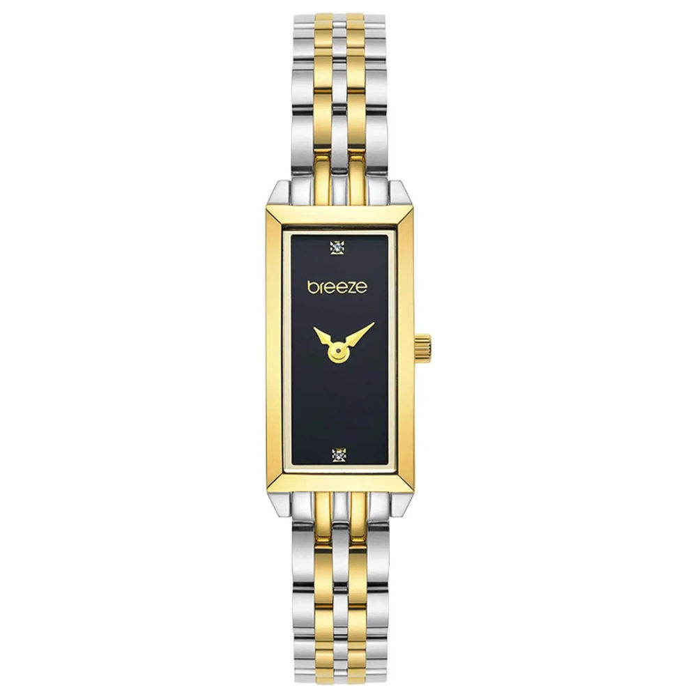 Breeze Edge Swarovski Two Tone Stainless Steel Bracelet 712551.2 Breeze Edge Swarovski Two Tone Stainless Steel Bracelet 712551.2