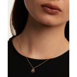 PDPAOLA ΚΟΛΙΕ LETTERS MINI LETTER K ΑΠΟ ΚΙΤΡΙΝΟ ΕΠΙΧΡΥΣΩΜΕΝΟ ΑΣΗΜΙ CO01-522-U