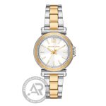 Michael Kors Maren Crystals Two Tone Stainless Steel Bracelet MK7492