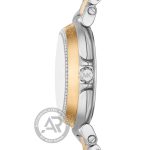 Michael Kors Maren Crystals Two Tone Stainless Steel Bracelet MK7492