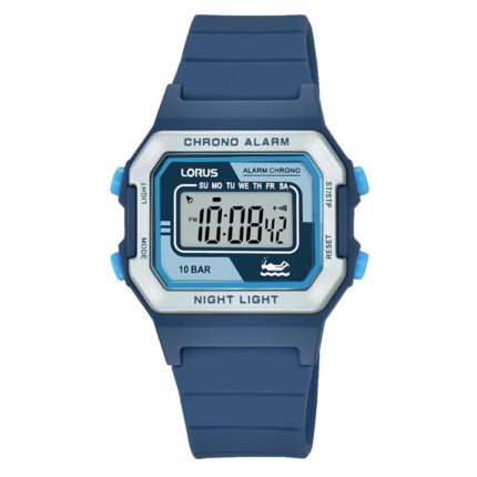 Lorus Kids Blue Silicone Strap R2319QX9