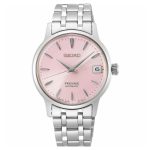 Seiko Presage Cocktail Time "Cosmopolitan" Automatic Stainless Steel Bracelet SRP839J1