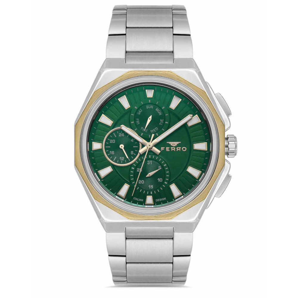 Ferro Silver Stainless Steel Bracelet FM11590AWT-D6 Ferro Silver Stainless Steel Bracelet FM11590AWT-D6