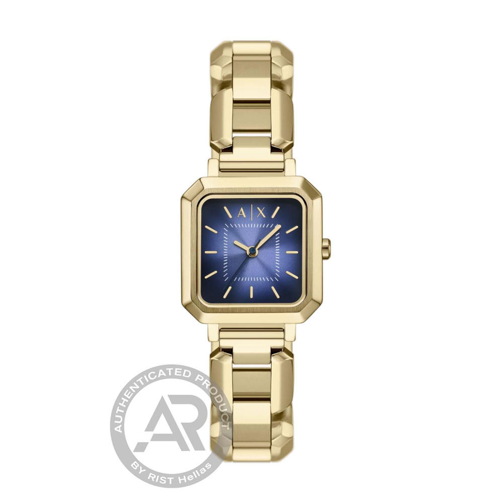 Armani Exchange Leila Gold Stainless Steel Bracelet AX5735 Armani Exchange Leila Gold Stainless Steel Bracelet AX5735