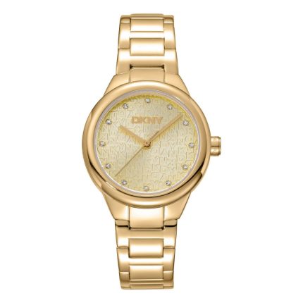 Dkny Everyday Gold Stainless Steel Bracelet DK1L110M0055