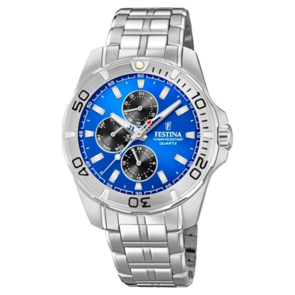Festina Multifunction Silver Stainless Steel Bracelet F20445/4 Festina Multifunction Silver Stainless Steel Bracelet F20445/4