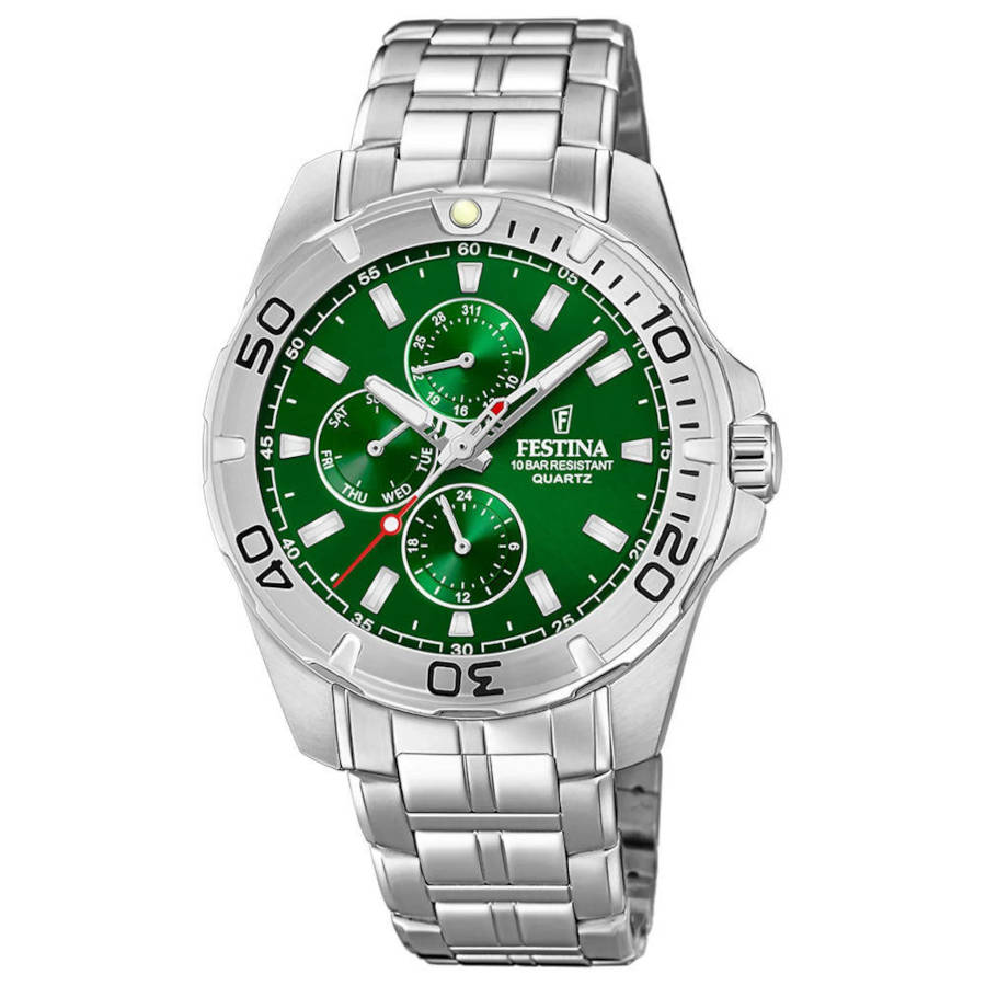 Festina Multifunction Silver Stainless Steel Bracelet F20445/7 Festina Multifunction Silver Stainless Steel Bracelet F20445/7