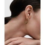 PDPAOLA ΣΚΟΥΛΑΡΙΚΙΑ ESSENTIALS VENTO HOOPS ΑΠΟ ΚΙΤΡΙΝΟ ΕΠΙΧΡΥΣΩΜΕΝΟ ΑΣΗΜΙ AR01-G31-U