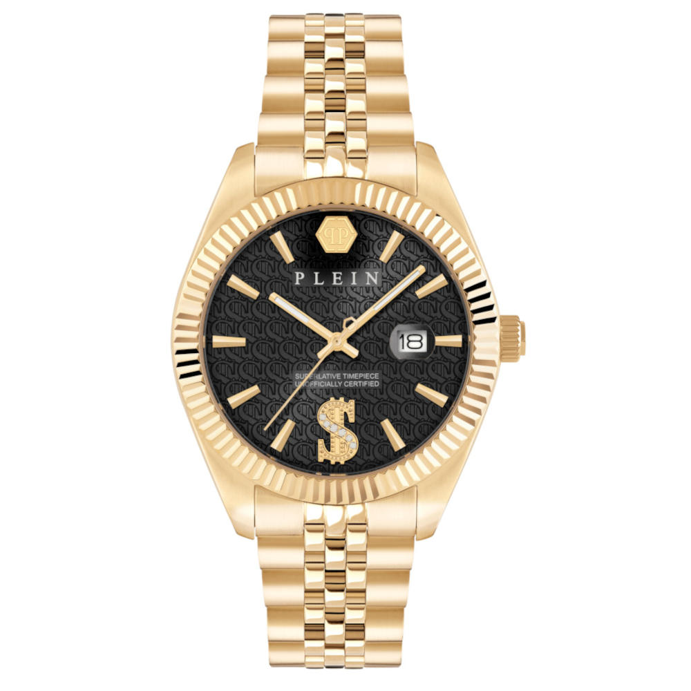 Philipp Plein Date Superlative Gold Stainless Steel Bracelet PWMFA1025 Philipp Plein Date Superlative Gold Stainless Steel Bracelet PWMFA1025