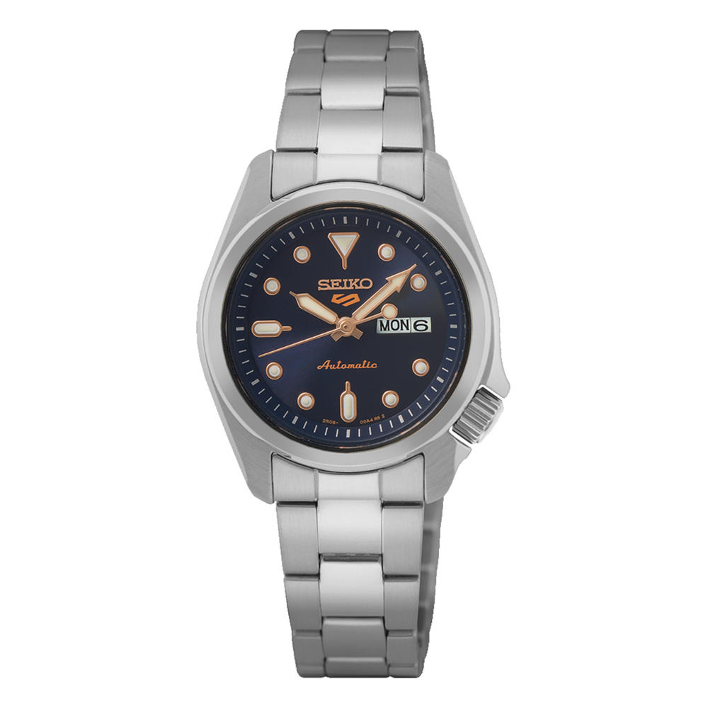 Seiko 5 Sports "Compact" Automatic Silver Stainless Steel Bracelet SRE003K1J Seiko 5 Sports "Compact" Automatic Silver Stainless Steel Bracelet SRE003K1J