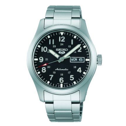 Seiko 5 Sports Automatic Silver Stainless Steel Bracelet SRPG27K1J