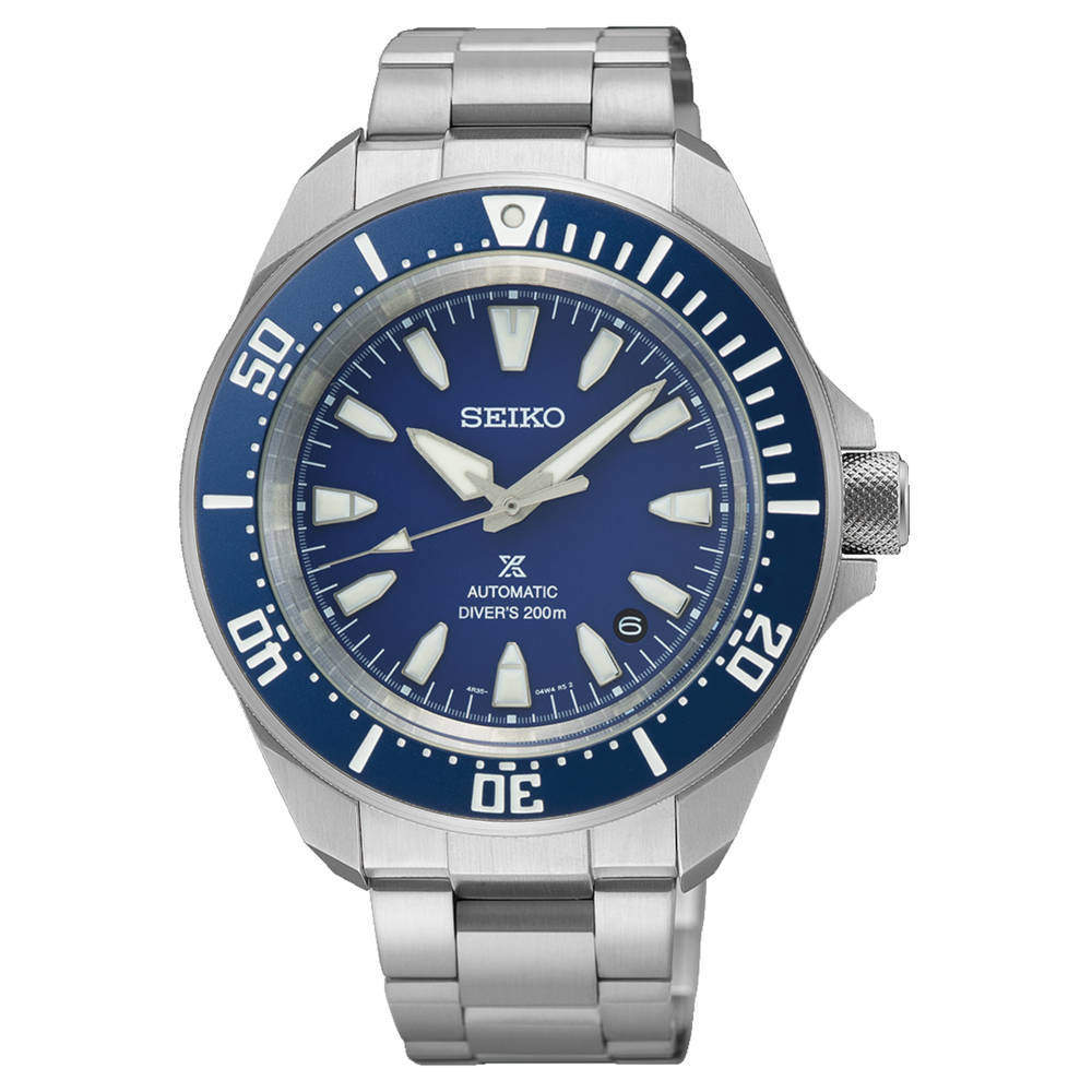 Seiko Prospex 4R Compact Mechanical Diver’s Automatic Silver Stainless Steel Bracelet SRPL51K1 Seiko Prospex 4R Compact Mechanical Diver’s Automatic Silver Stainless Steel Bracelet SRPL51K1