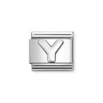 NOMINATION COMPOSABLE CLASSIC LINK LETTER Y IN STERLING SILVER 330113/25