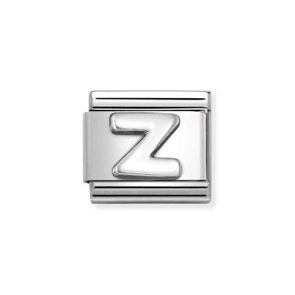 NOMINATION COMPOSABLE CLASSIC LINK LETTER Z IN STERLING SILVER 330113/26