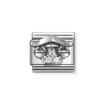 NOMINATION COMPOSABLE CLASSIC LINK LIBRA IN STERLING SILVER 330326/07