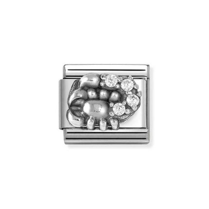 NOMINATION COMPOSABLE CLASSIC LINK SCORPIO IN STERLING SILVER 330326/08