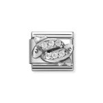 NOMINATION COMPOSABLE CLASSIC LINK PISCES IN STERLING SILVER 330326/12