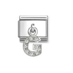 NOMINATION COMPOSABLE CLASSIC LINK LETTER G IN STERLING SILVER 331818/07