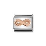 NOMINATION COMPOSABLE CLASSIC LINK INFINITY IN 9K ROSE GOLD 430106/03