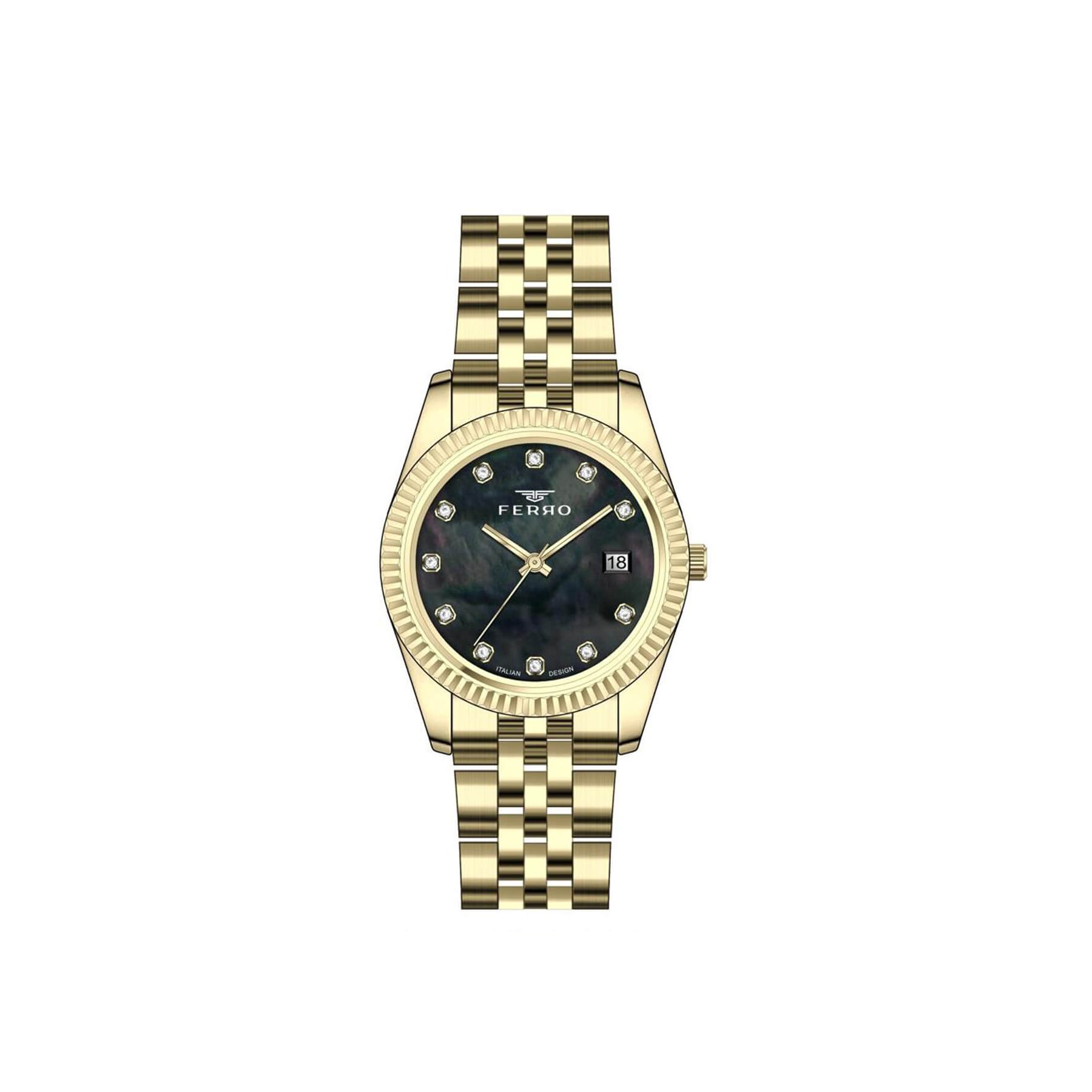 FL21743AWT-B2 Ferro Gold Stainless Steel Bracelet FL21743AWT-B2 - Image 1