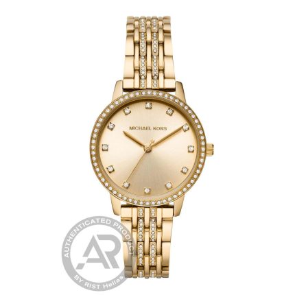 Michael Kors Melissa Crystals Gold Stainless Steel Bracelet MK4368