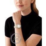 Michael Kors Harlow Crystals Two Tone Stainless Steel Bracelet MK4811