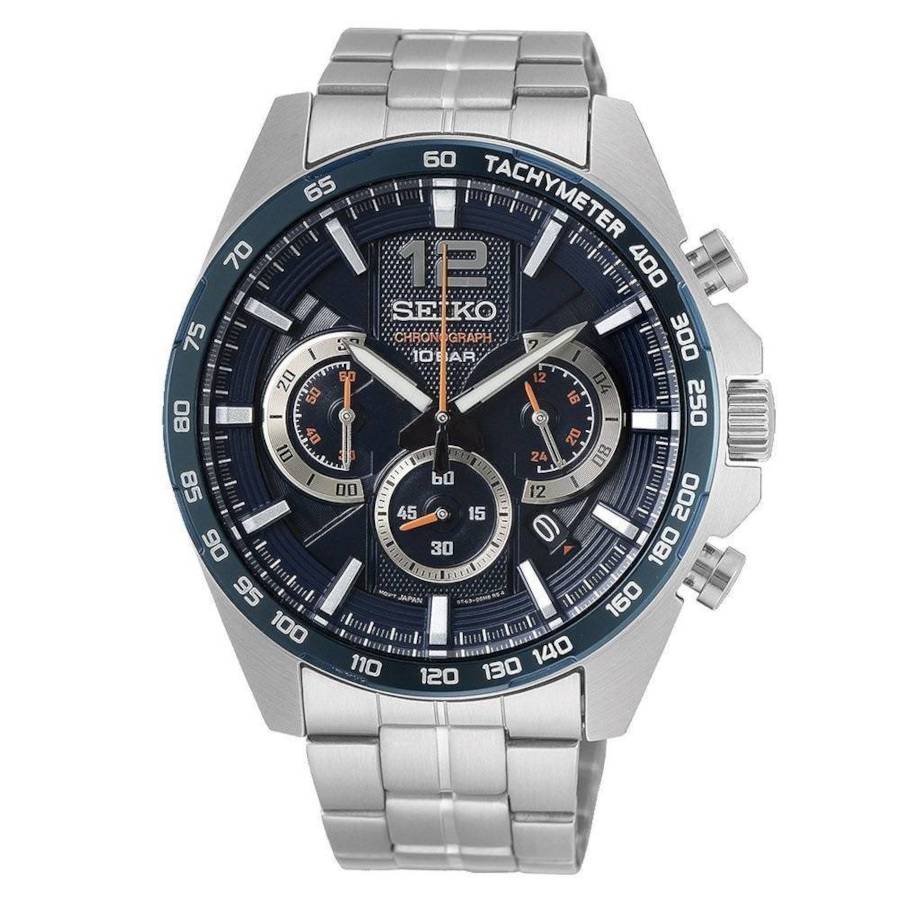 Seiko Conceptual Chronograph Silver Stainless Steel Bracelet SSB345P1 Seiko Conceptual Chronograph Silver Stainless Steel Bracelet SSB345P1
