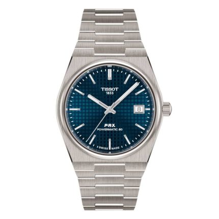 Tissot T-Classic PRX Powermatic 80 Automatic Titanium Bracelet T1378074404100