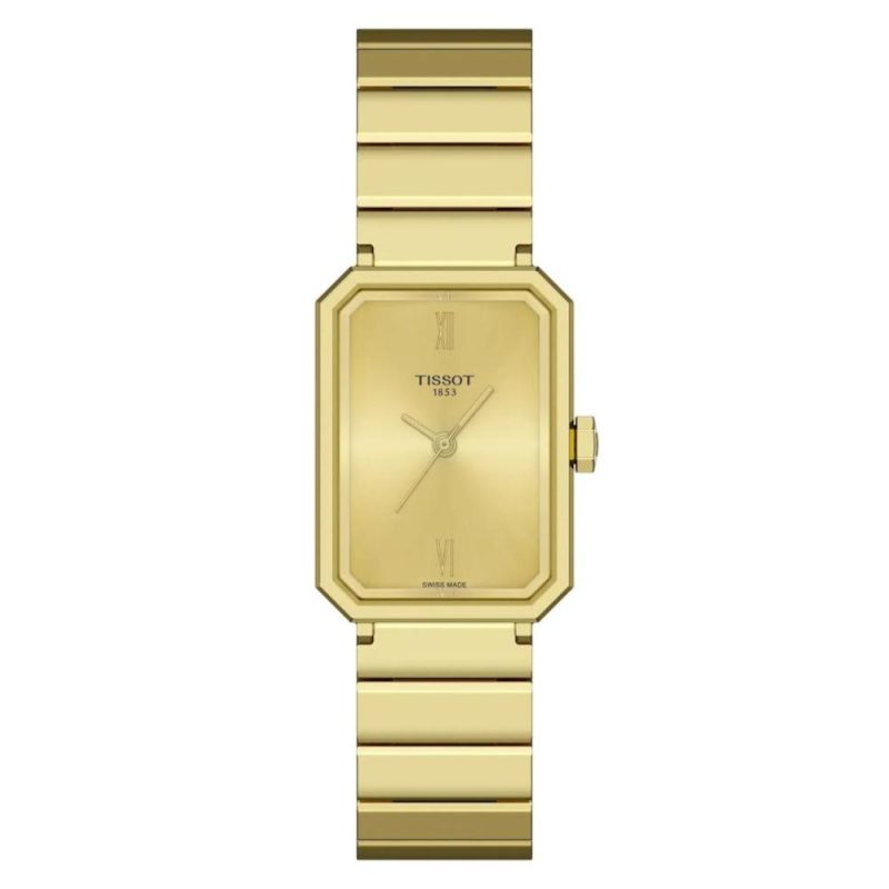 Tissot SRV Gold Stainless Steel Bracelet T1601103302300