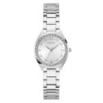 Guess Charlotte Crystals Silver Stainless Steel Bracelet GW0767L1