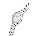 Guess Charlotte Crystals Silver Stainless Steel Bracelet GW0767L1