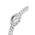 Guess Mini Luna Crystals Silver Stainless Steel Bracelet GW0841L6
